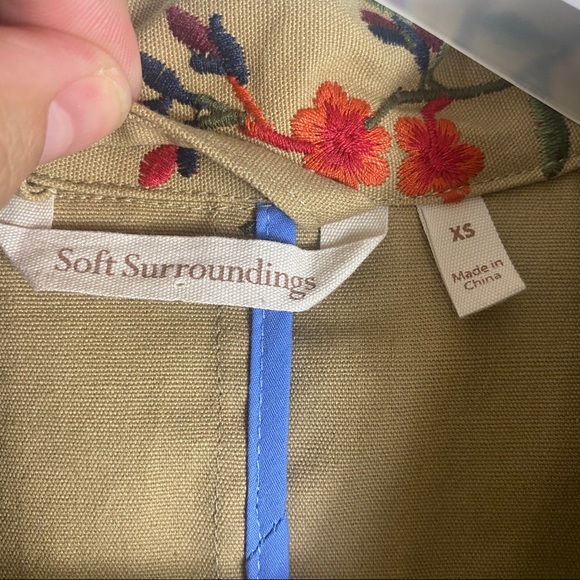 Soft Surroundings Tallie Trench Coat - Picture 4 of 8